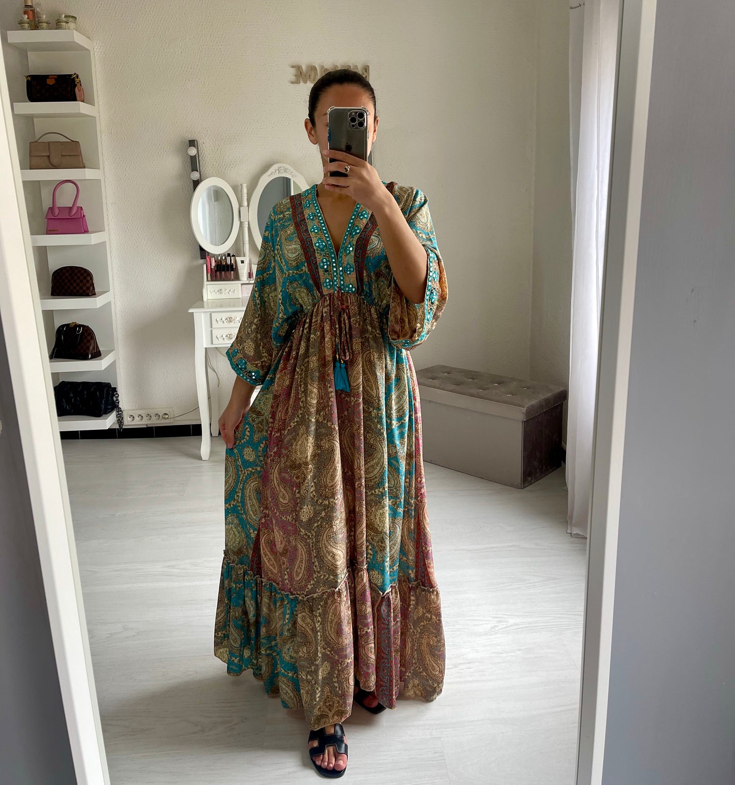 Robe Marrakech bleue