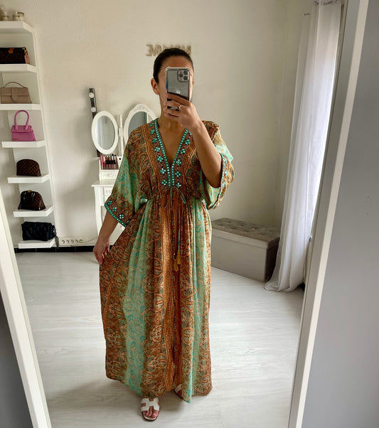 Robe Marrakech verte