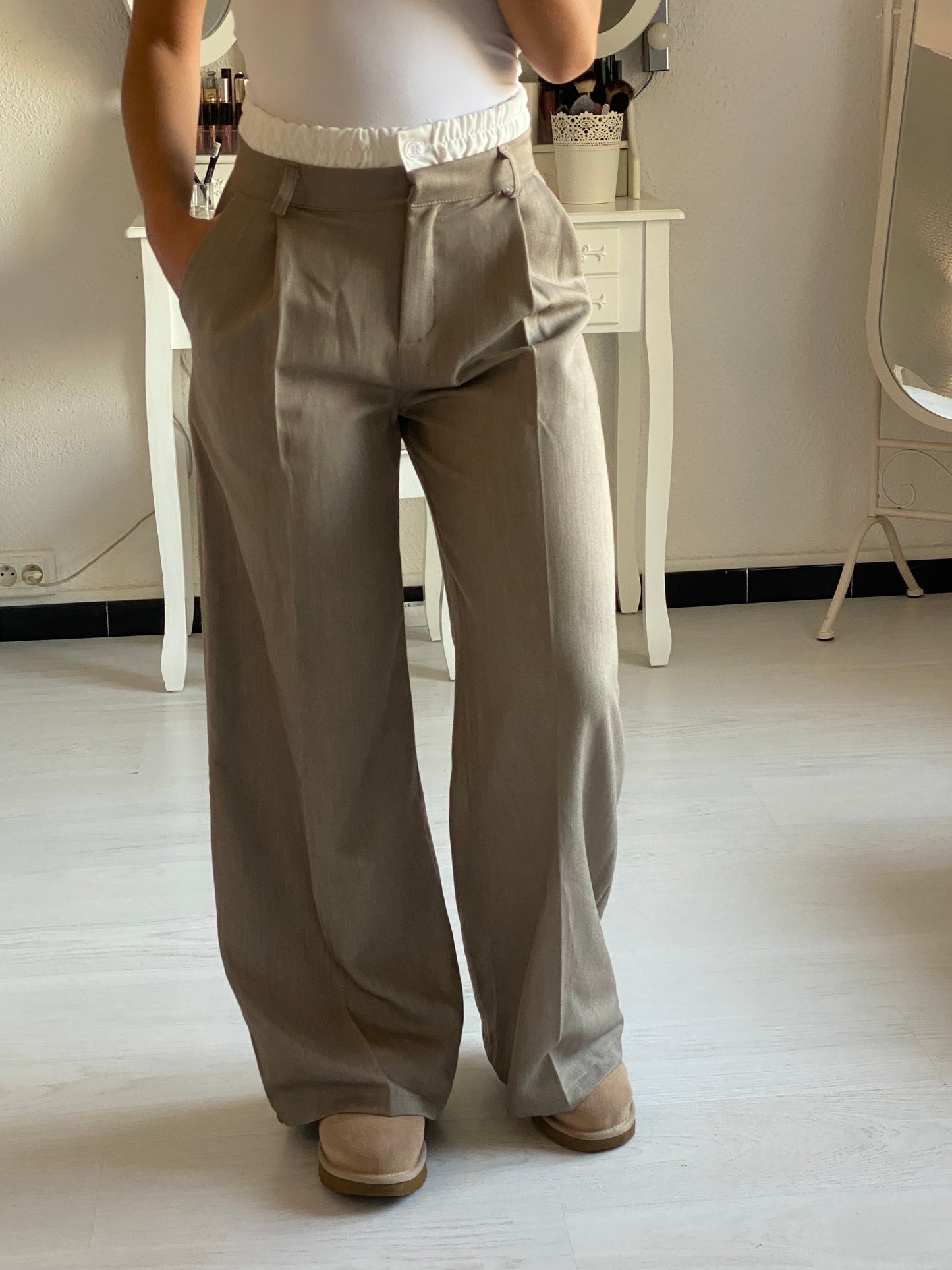 Pantalon beige